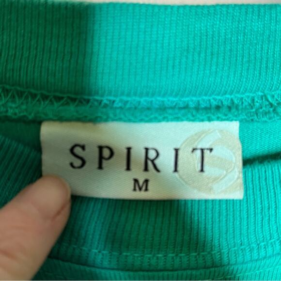 ASPEN orange/teal ombre long sleeve Spirit Jersey Size Medium - Picture 3 of 5